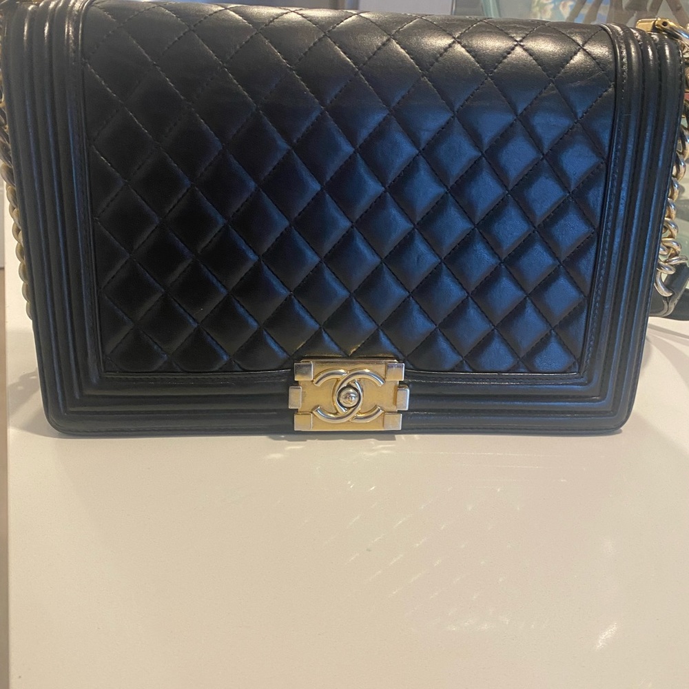 Chanel Le Boy Flap Bag Medium/ Large